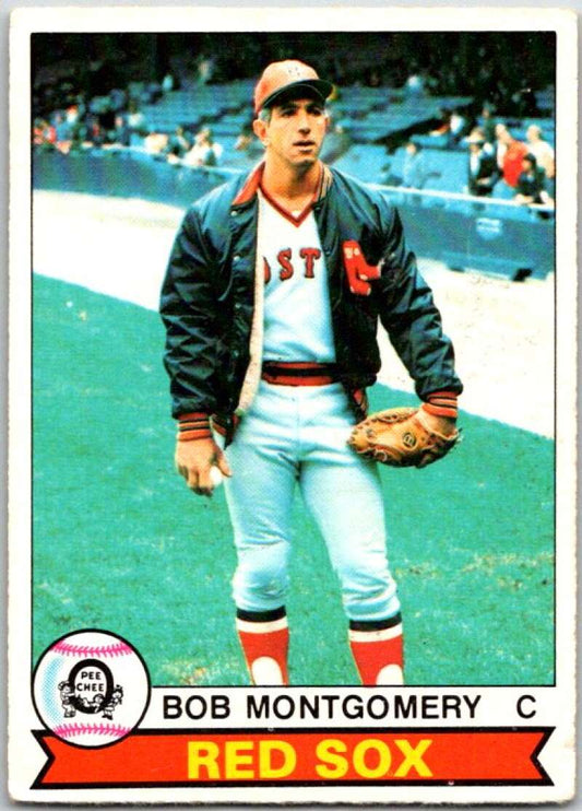 1979 OPC Baseball #219 Bob Montgomery  Boston Red Sox  V50439 Image 1