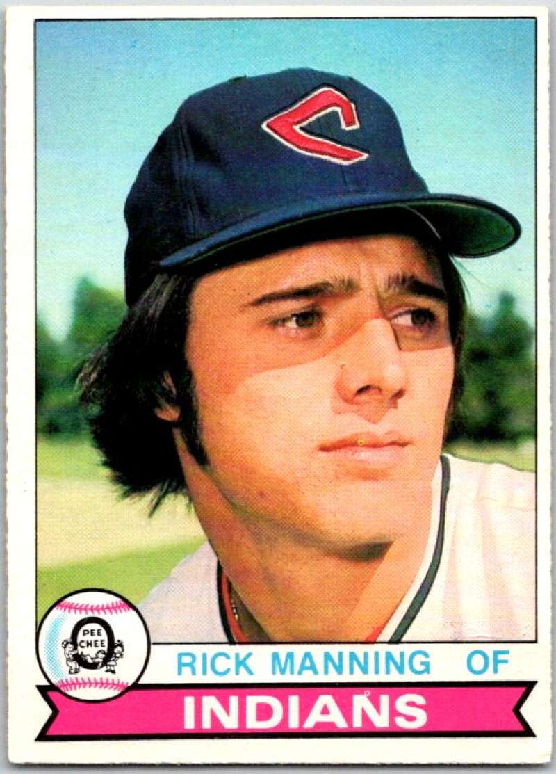 1979 OPC Baseball #220 Rick Manning Cleveland Indians V50440 Image 1