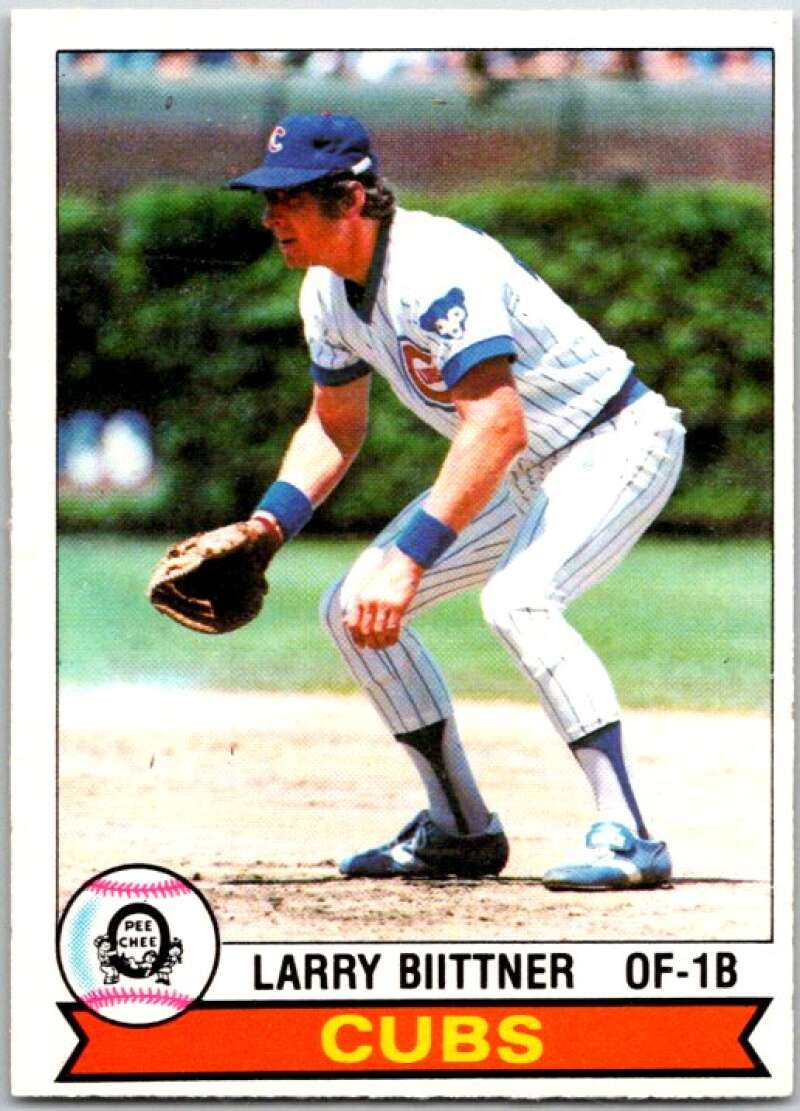1979 OPC Baseball #224 Larry Biittner Chicago Cubs V50444 Image 1
