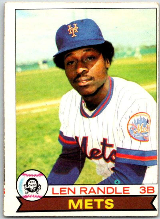 1979 OPC Baseball #236 Len Randle  New York Mets  V50451 Image 1
