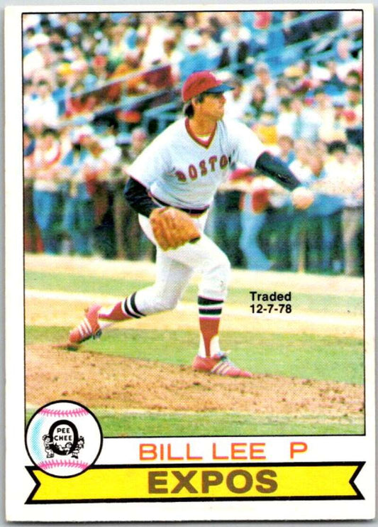 1979 OPC Baseball #237 Bill Lee DP  Boston Red Sox  V50453 Image 1