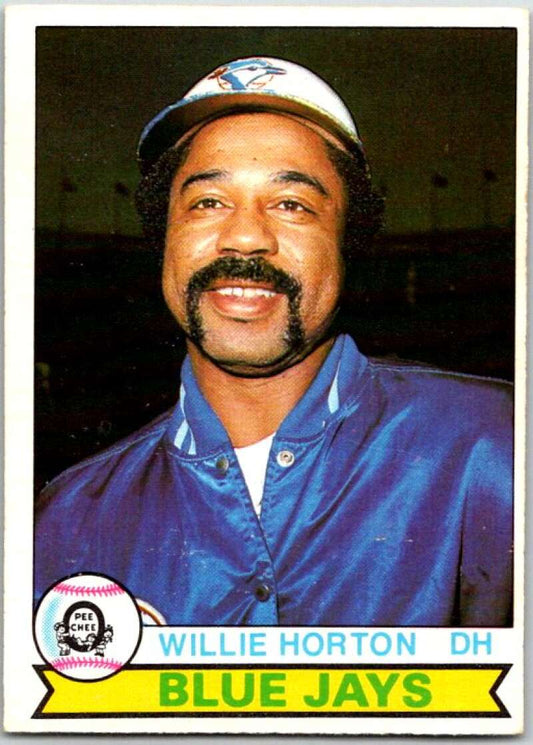 1979 OPC Baseball #252 Willie Horton  Toronto Blue Jays  V50468 Image 1