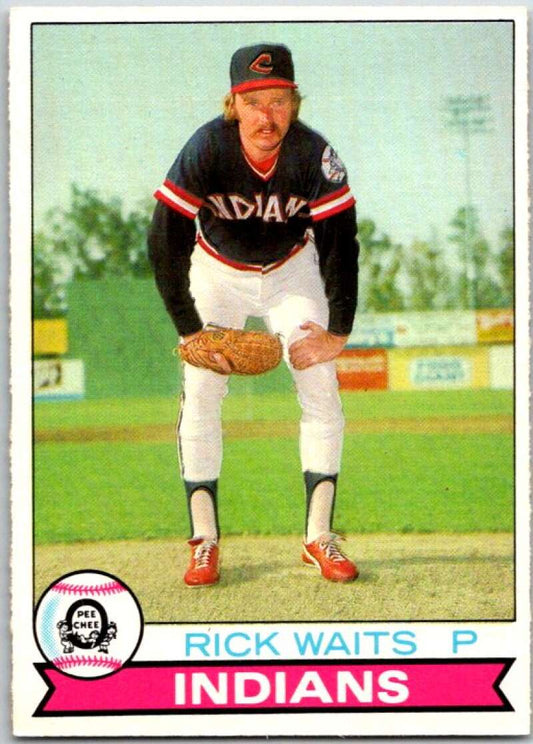 1979 OPC Baseball #253 Rick Waits  Cleveland Indians  V50469 Image 1
