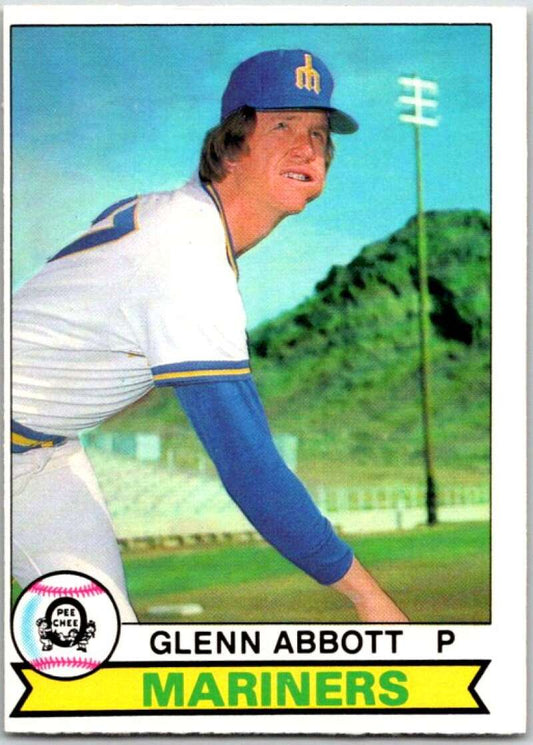 1979 OPC Baseball #263 Glenn Abbott  Seattle Mariners  V50477 Image 1