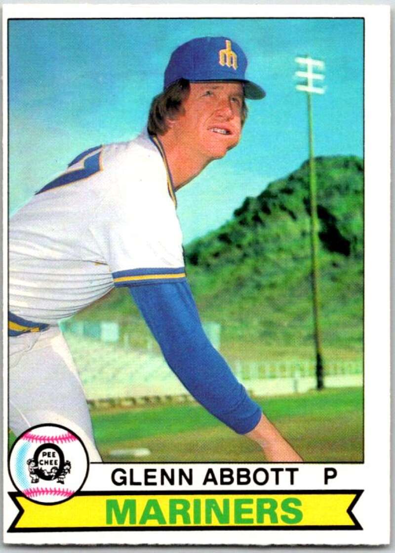 1979 OPC Baseball #263 Glenn Abbott Seattle Mariners V50477 Image 1