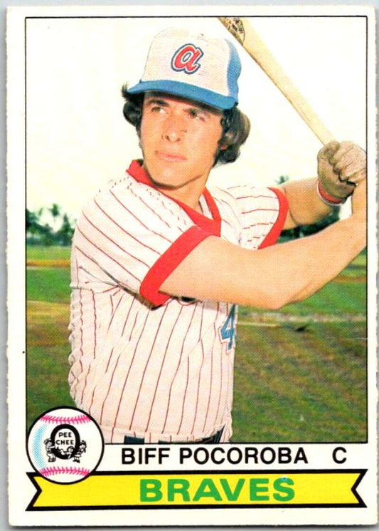 1979 OPC Baseball #285 Biff Pocoroba  Atlanta Braves  V50495 Image 1