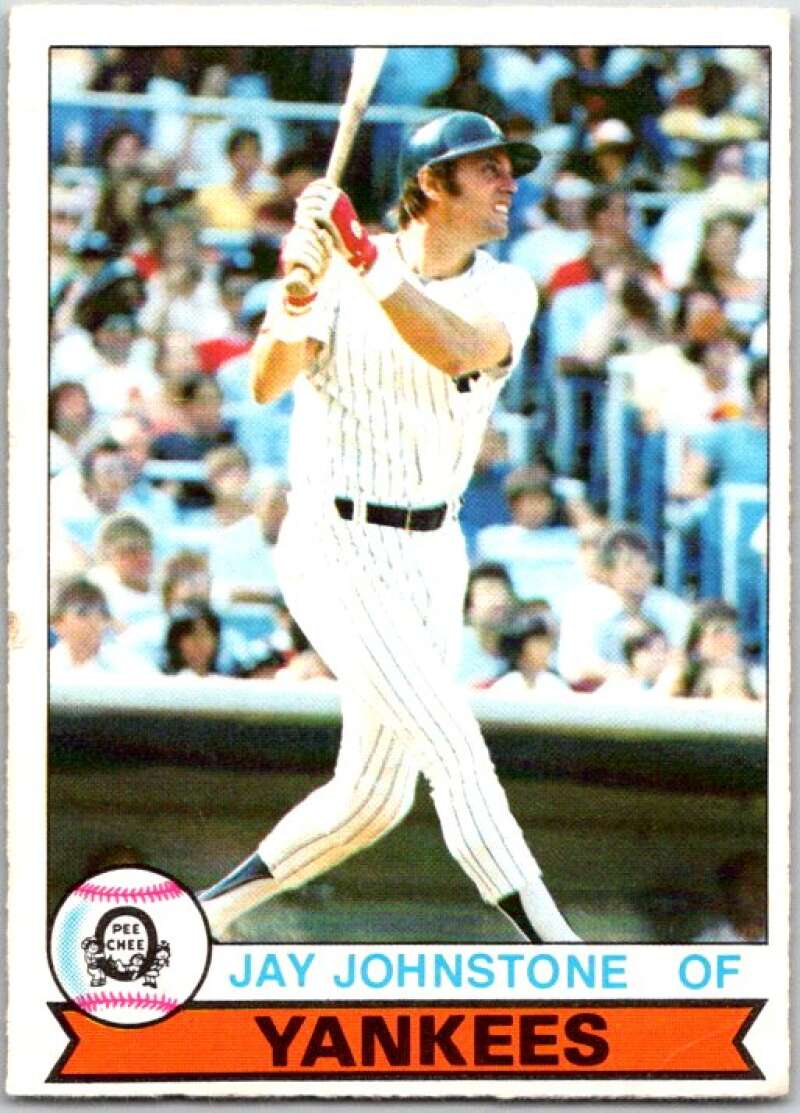 1979 OPC Baseball #287 Jay Johnstone New York Yankees V50500 Image 1