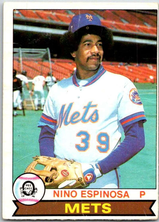 1979 OPC Baseball #292 Nino Espinosa  New York Mets  V50502 Image 1