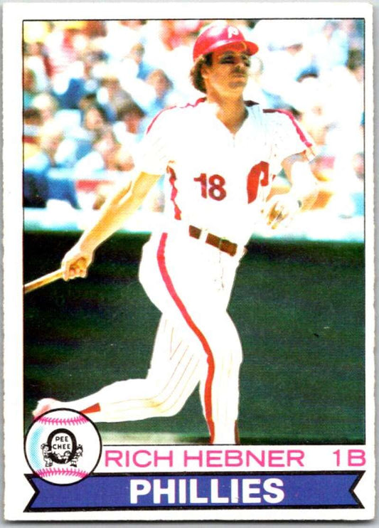 1979 OPC Baseball #293 Richie Hebner  Philadelphia Phillies  V50503 Image 1