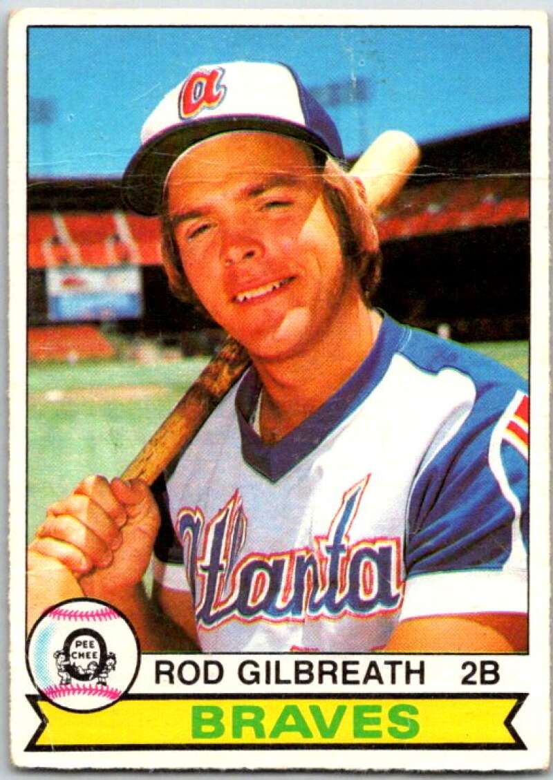 1979 OPC Baseball #296 Rod Gilbreath Atlanta Braves V50508 Image 1