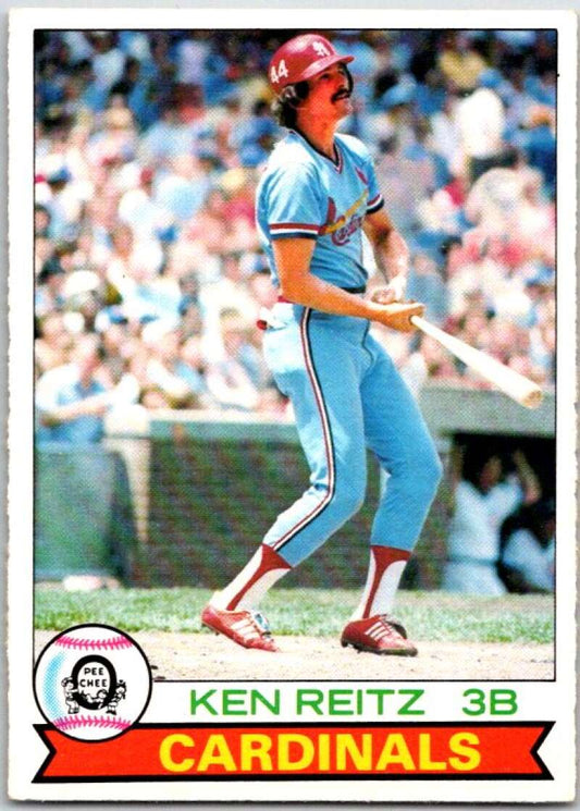 1979 OPC Baseball #307 Ken Reitz  St. Louis Cardinals  V50511 Image 1
