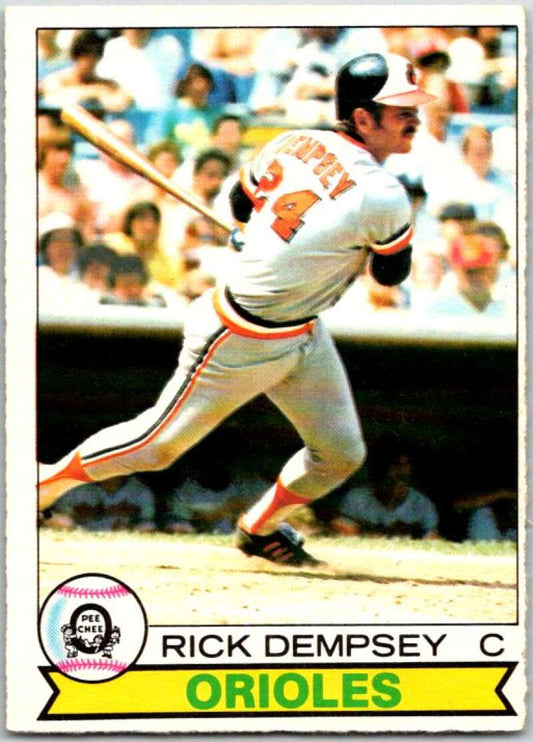 1979 OPC Baseball #312 Rick Dempsey  Baltimore Orioles  V50516 Image 1