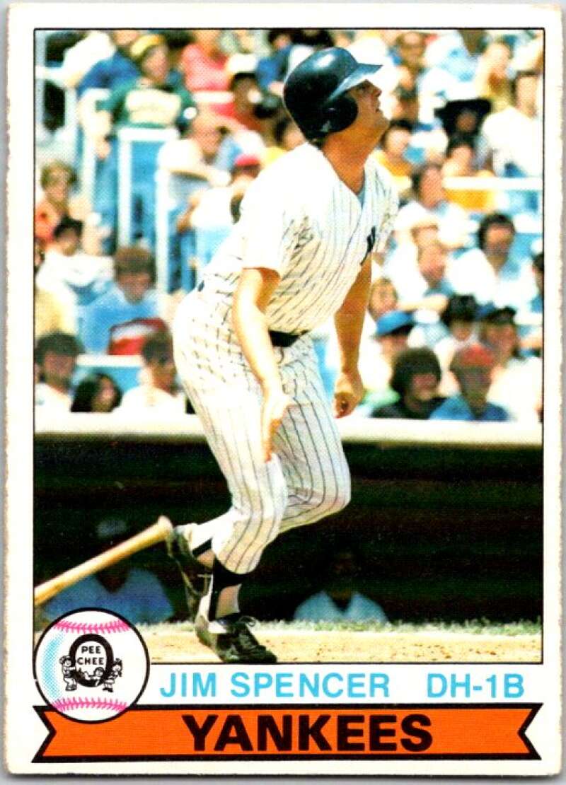1979 OPC Baseball #315 Jim Spencer New York Yankees V50518 Image 1
