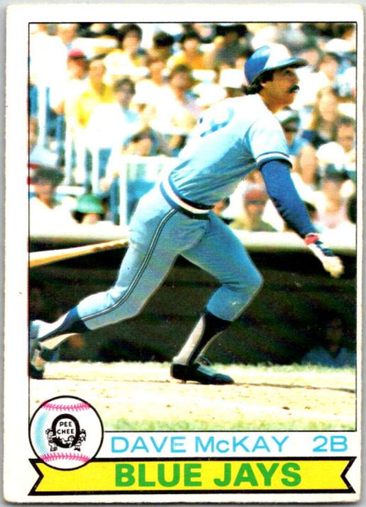1979 OPC Baseball #322 Dave McKay  Toronto Blue Jays  V50526 Image 1