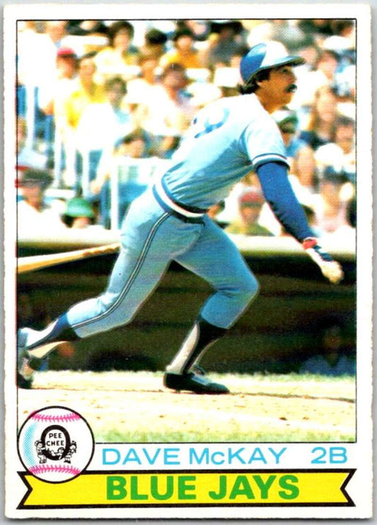 1979 OPC Baseball #322 Dave McKay  Toronto Blue Jays  V50527 Image 1