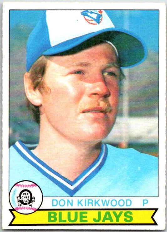 1979 OPC Baseball #334 Don Kirkwood  Toronto Blue Jays  V50534 Image 1