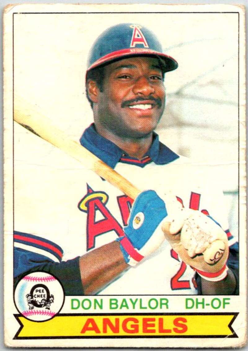 1979 OPC Baseball #335 Don Baylor California Angels V50535 Image 1