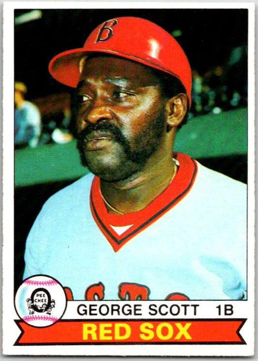 1979 OPC Baseball #340 George Scott DP  Boston Red Sox  V50538 Image 1