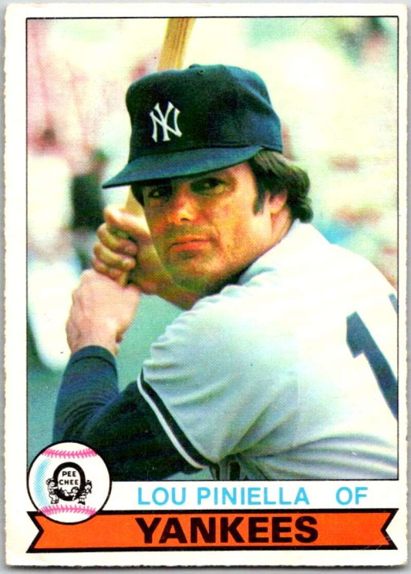 1979 OPC Baseball #342 Lou Piniella New York Yankees V50540 Image 1