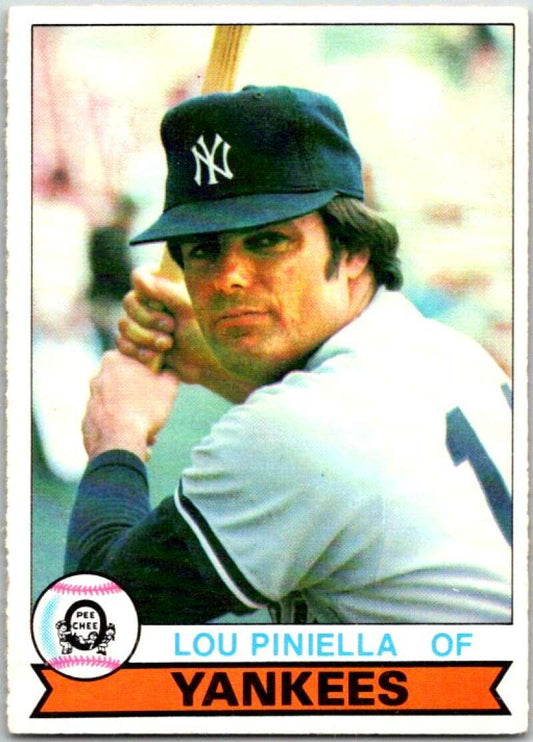 1979 OPC Baseball #342 Lou Piniella  New York Yankees  V50541 Image 1