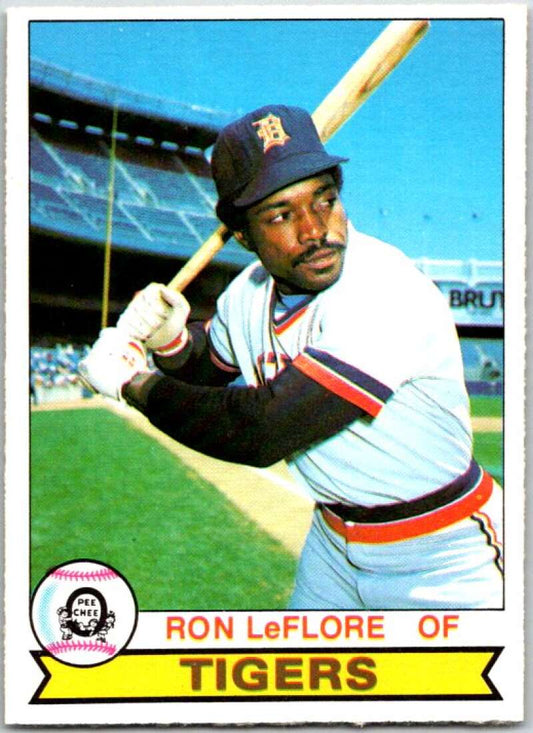 1979 OPC Baseball #348 Ron LeFlore DP  Detroit Tigers  V50546 Image 1