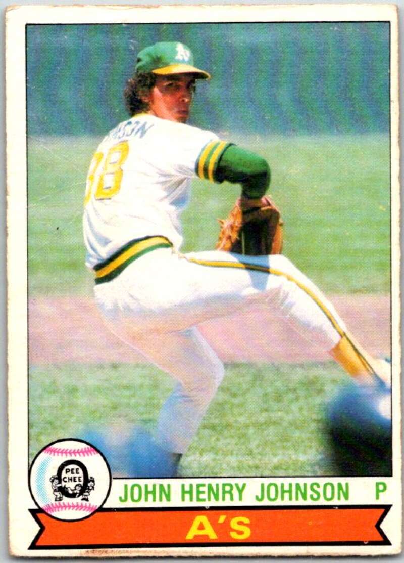 1979 OPC Baseball #361 John Henry Johnson Oakland Athletics V50558 Image 1