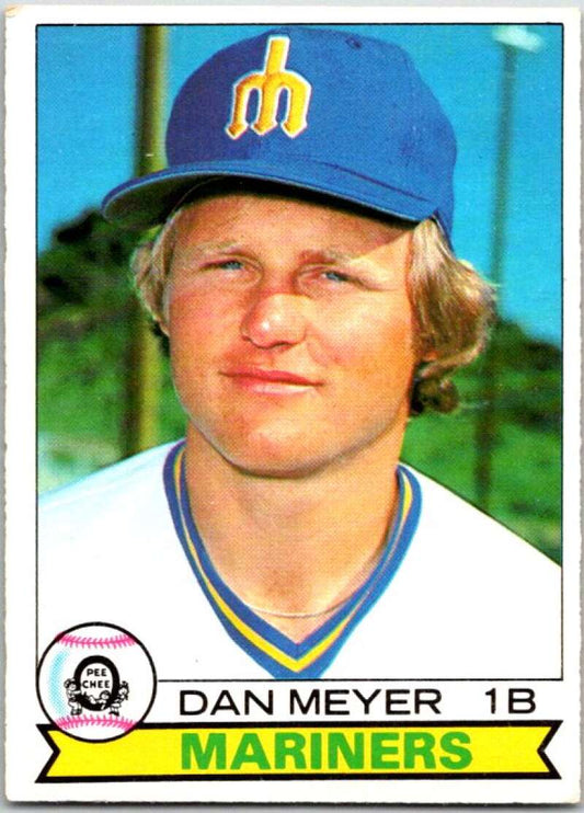 1979 OPC Baseball #363 Dan Meyer DP  Seattle Mariners  V50559 Image 1