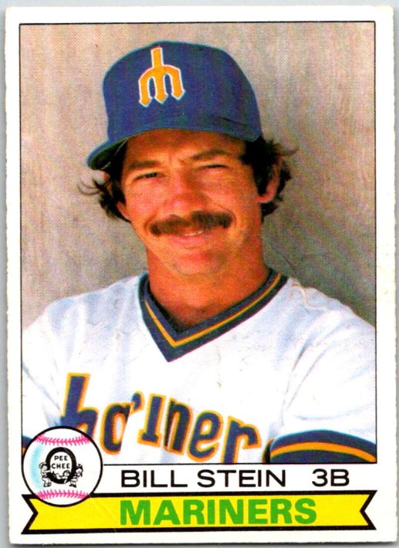 1979 OPC Baseball #372 Bill Stein Seattle Mariners V50566 Image 1