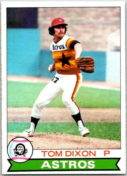 1979 OPC Baseball #186 Tom Dixon  Houston Astros  V50409 Image 1