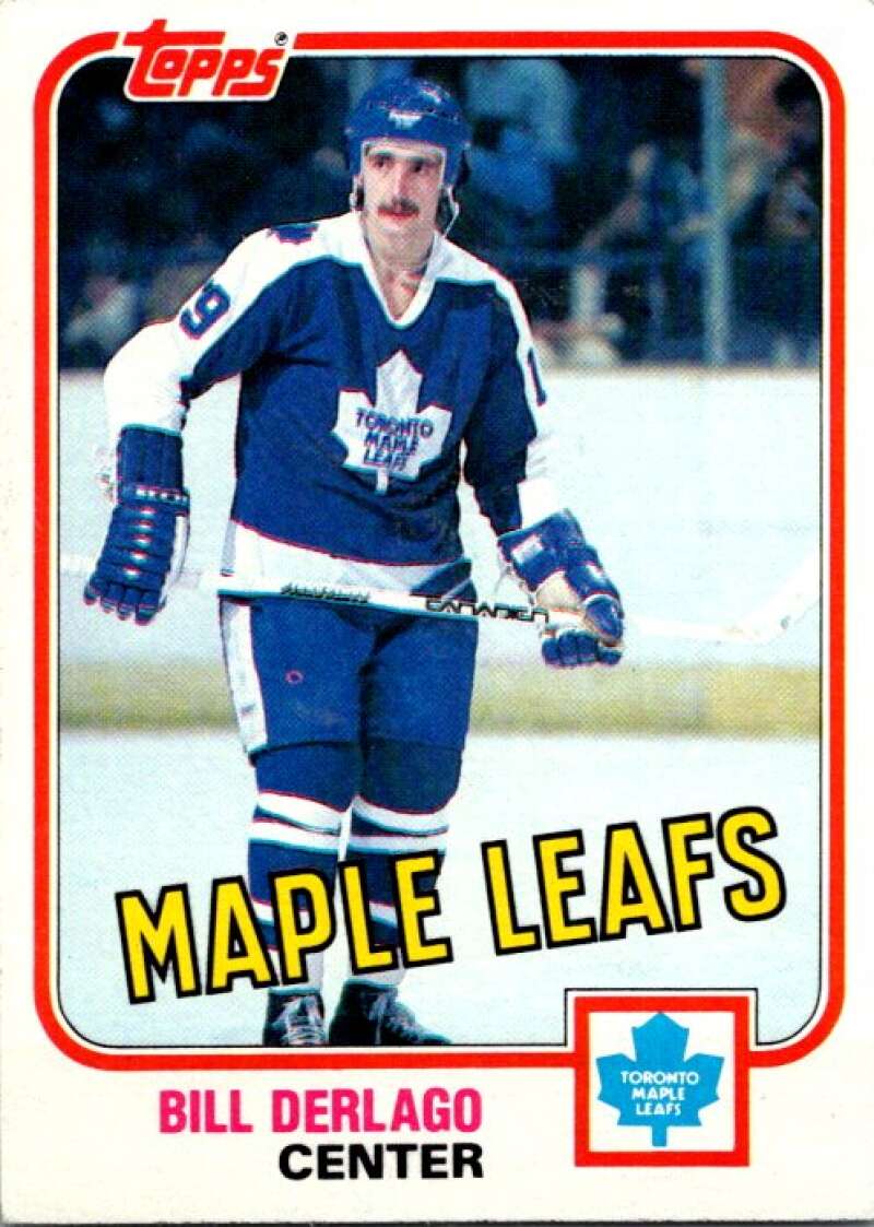 1981-82 Topps #8 Bill Derlago Toronto Maple Leafs V52201 Image 1