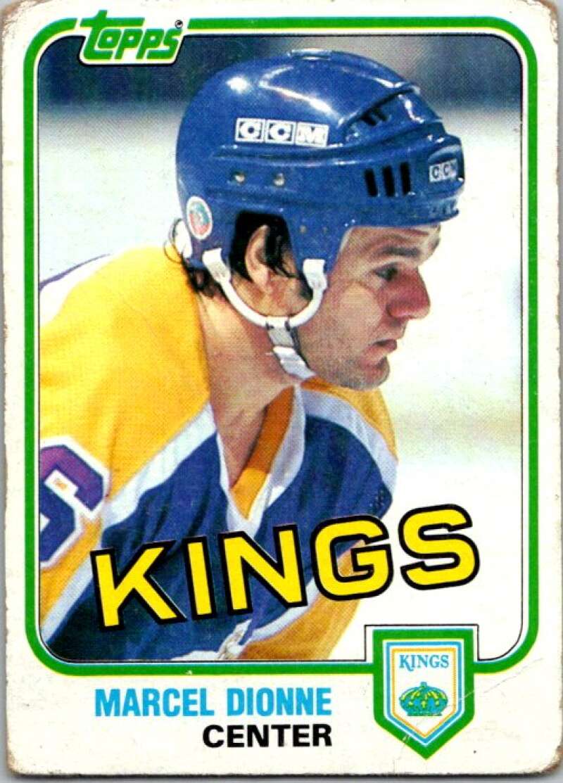 1981-82 Topps #9 Marcel Dionne Los Angeles Kings V52206 Image 1