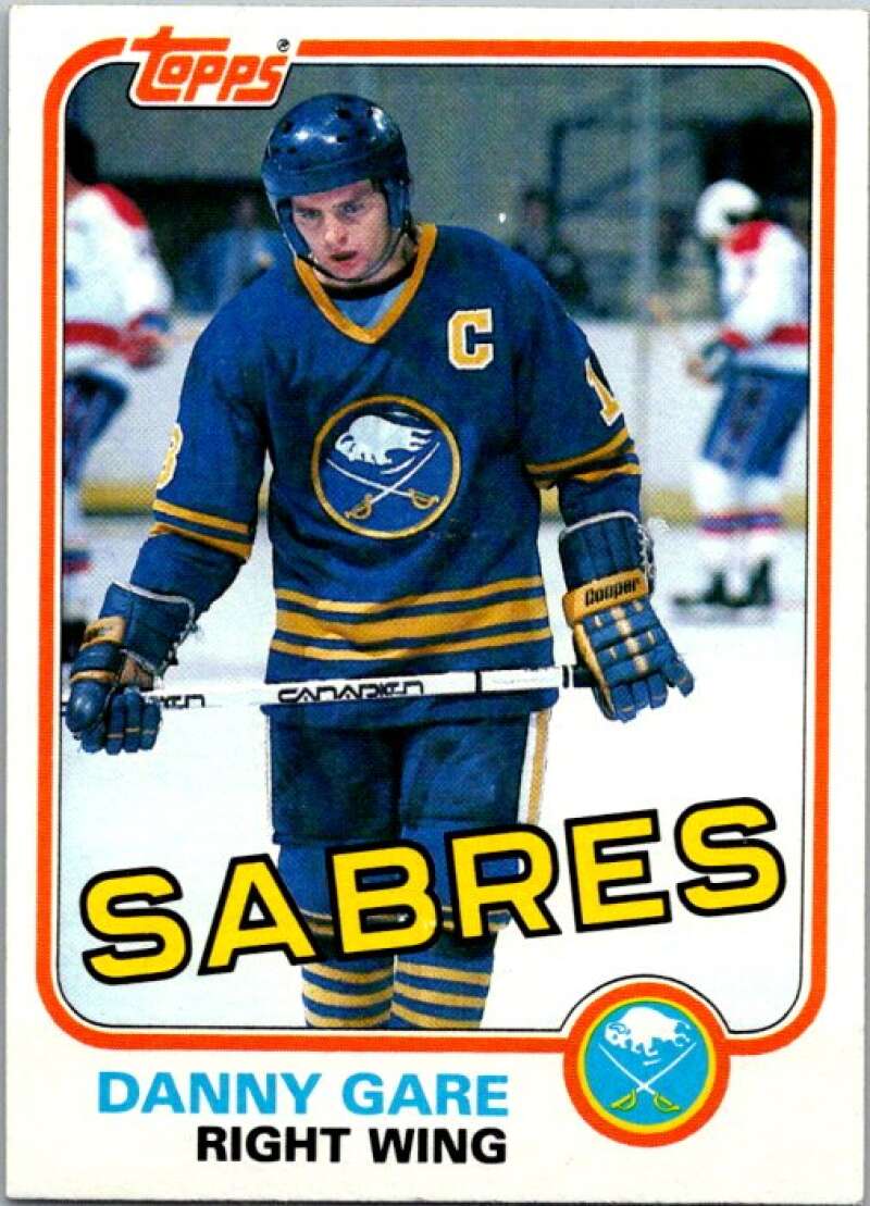 1981-82 Topps #14 Danny Gare Buffalo Sabres V52221 Image 1