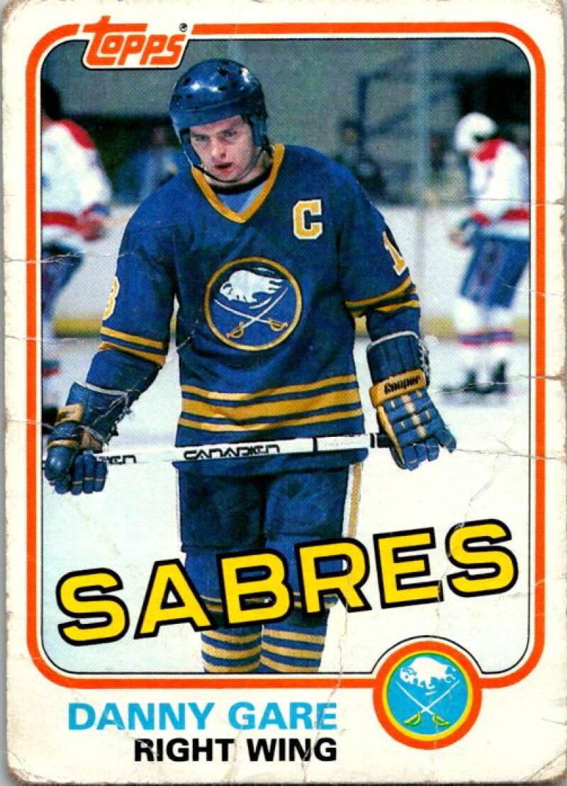 1981-82 Topps #14 Danny Gare Buffalo Sabres V52222 Image 1