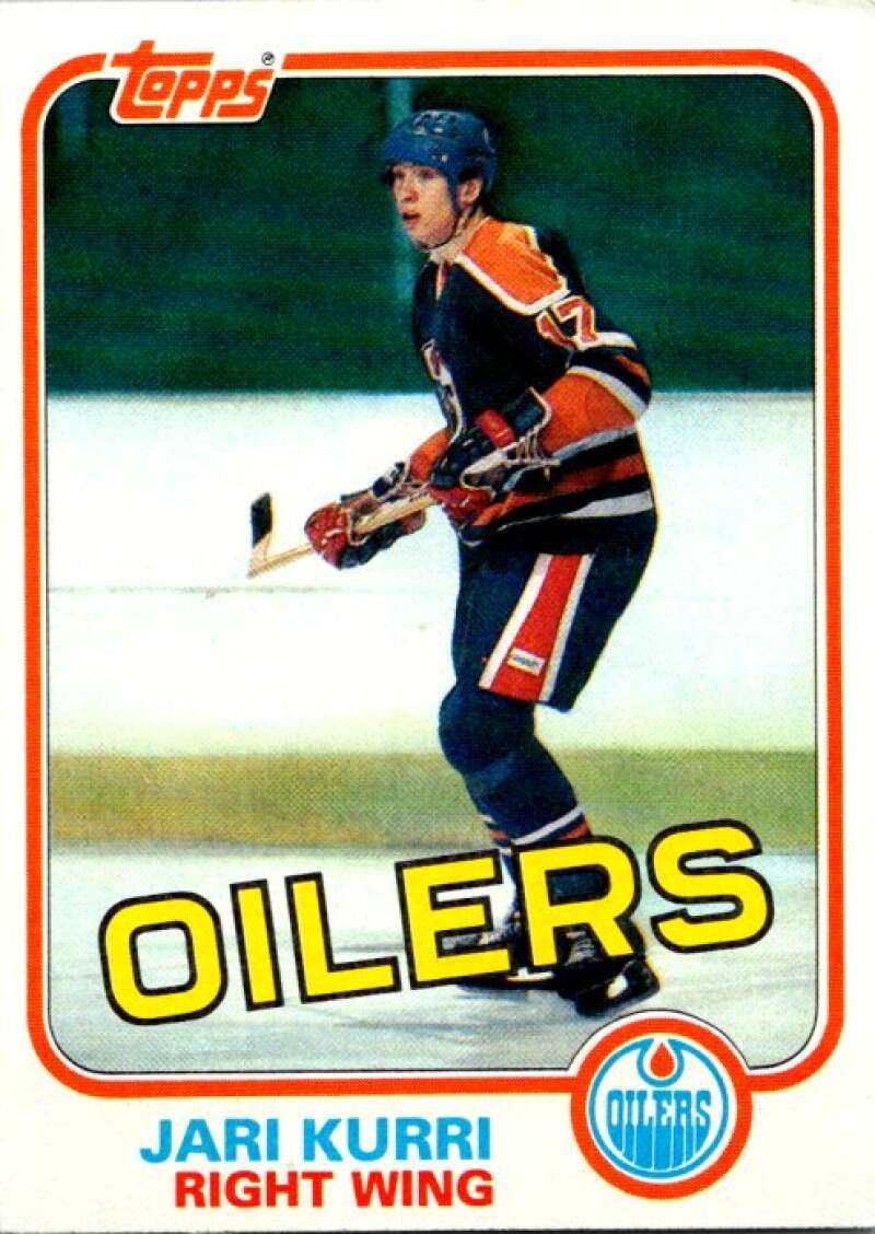 1981-82 Topps #18 Jari Kurri RC Rookie Edmonton Oilers V52226 Image 1