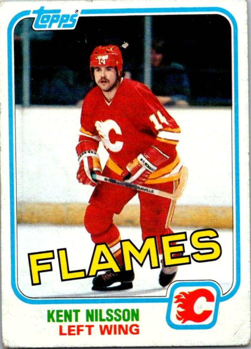 1981-82 Topps #24 Kent Nilsson Calgary Flames V52240 Image 1