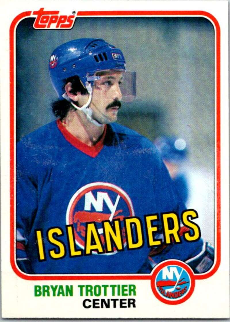 1981-82 Topps #41 Bryan Trottier New York Islanders V52310 Image 1