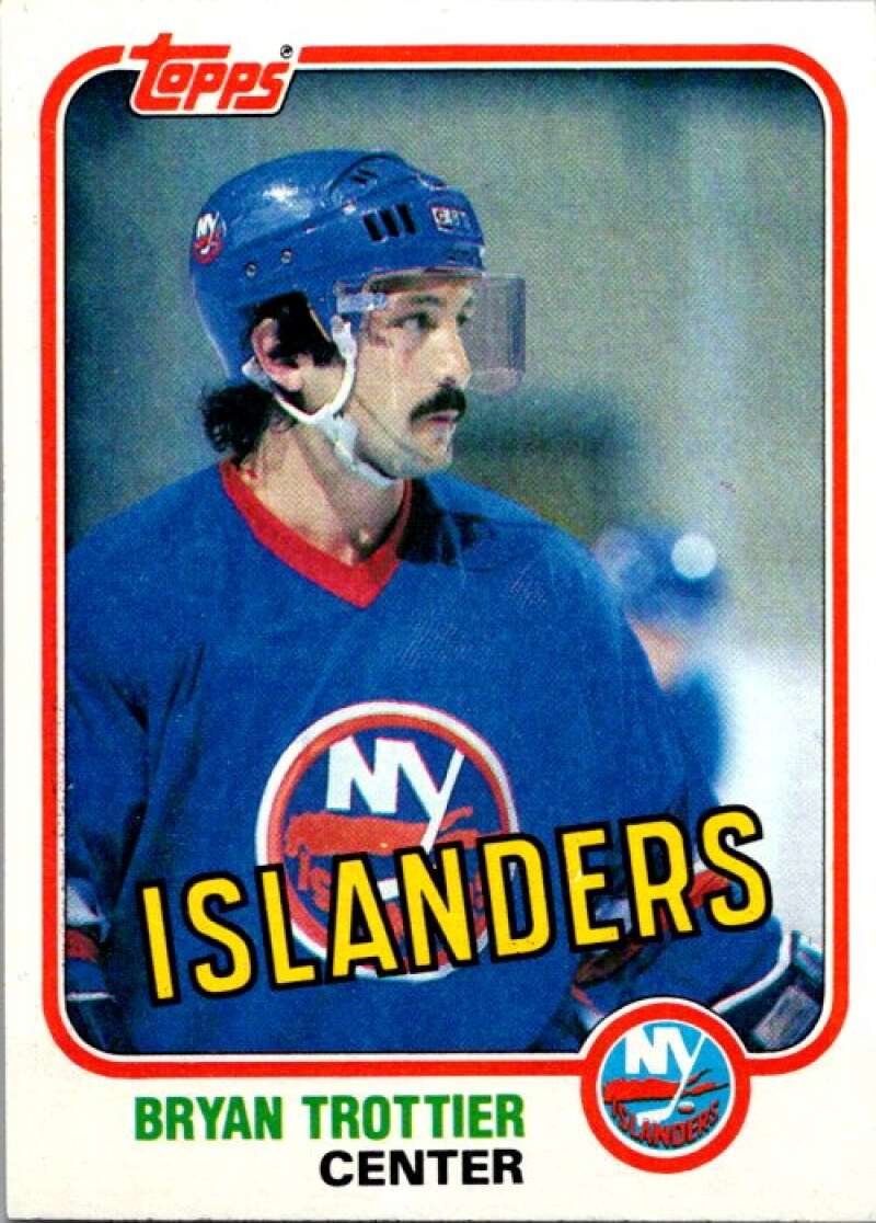 1981-82 Topps #41 Bryan Trottier New York Islanders V52311 Image 1