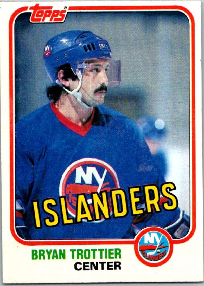 1981-82 Topps #41 Bryan Trottier New York Islanders V52313 Image 1