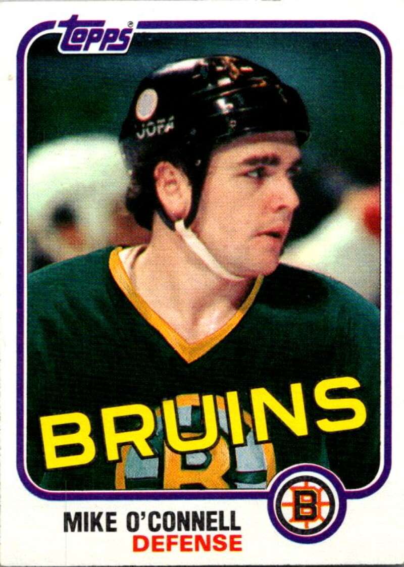 1981-82 Topps #E70 Mike O'Connell Boston Bruins V52392 Image 1