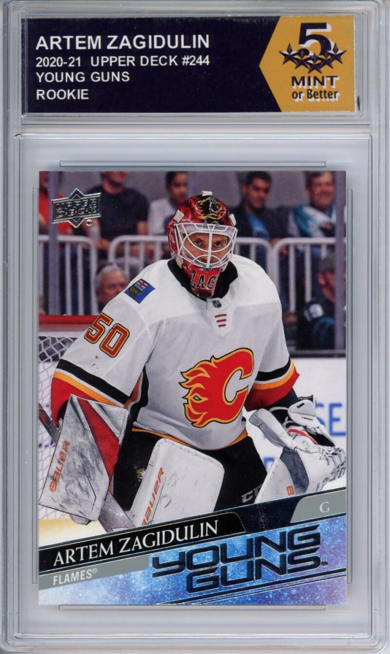 HCWPP - 2020-21 Upper Deck YG #2344 Artem Zagidulin Graded Rookie RC - 294324 Image 1