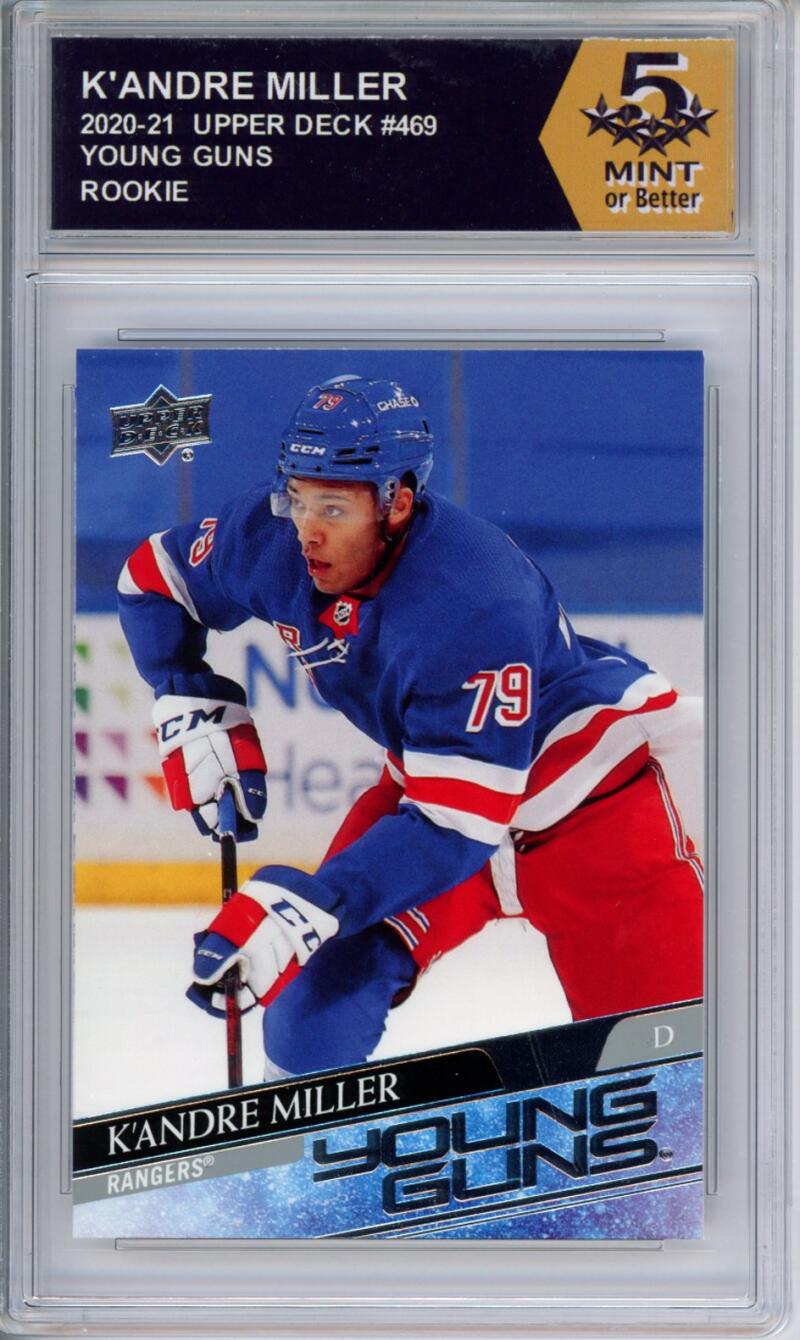 HCWPP - 2020-21 Upper Deck YG #347 K'Andre Miller Graded Rookie RC - 294347 Image 1