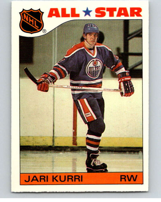 1985-86 Topps Sticker Inserts #3 Jari Kurri  Edmonton Oilers  V52736 Image 1