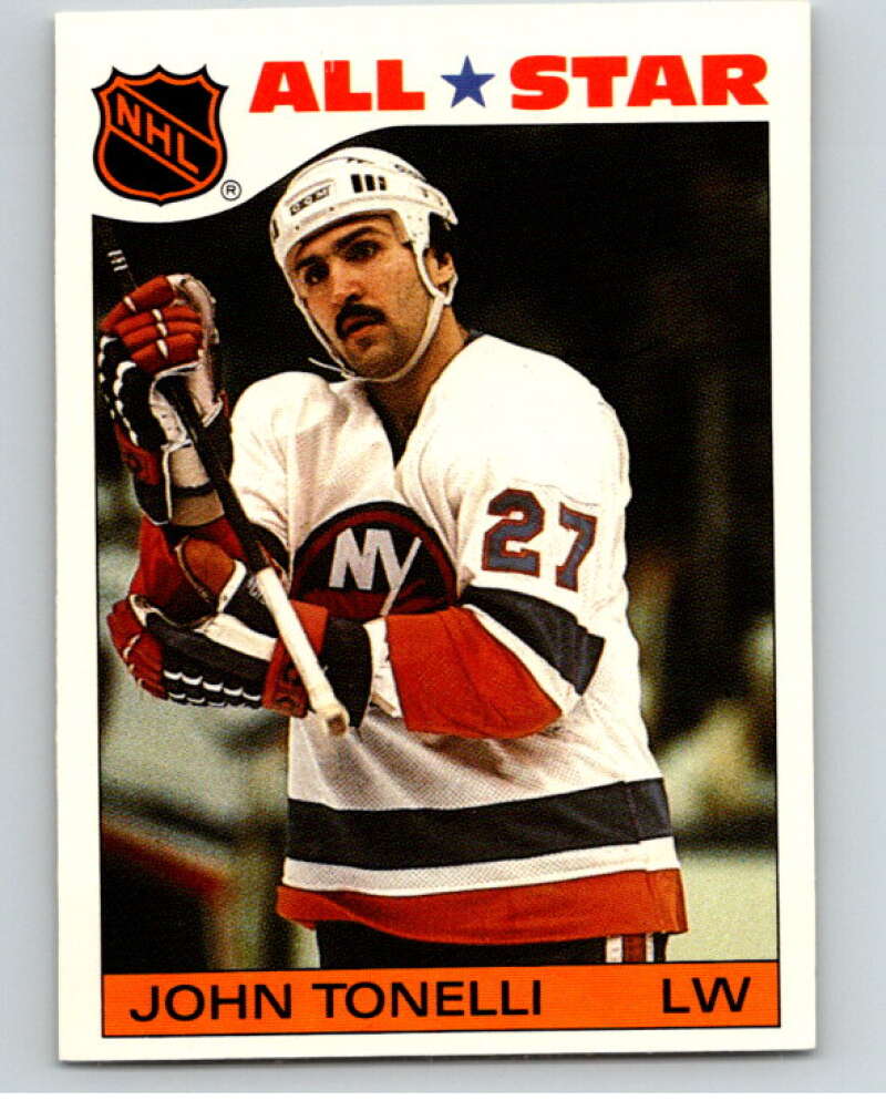 1985-86 Topps Sticker Inserts #7 John Tonelli New York Islanders V52746 Image 1