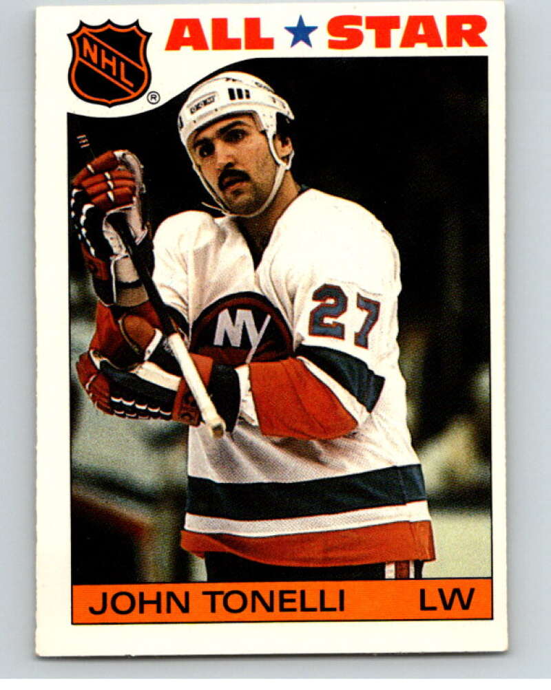 1985-86 Topps Sticker Inserts #7 John Tonelli New York Islanders V52747 Image 1