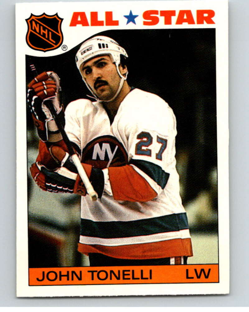 1985-86 Topps Sticker Inserts #7 John Tonelli New York Islanders V52748 Image 1