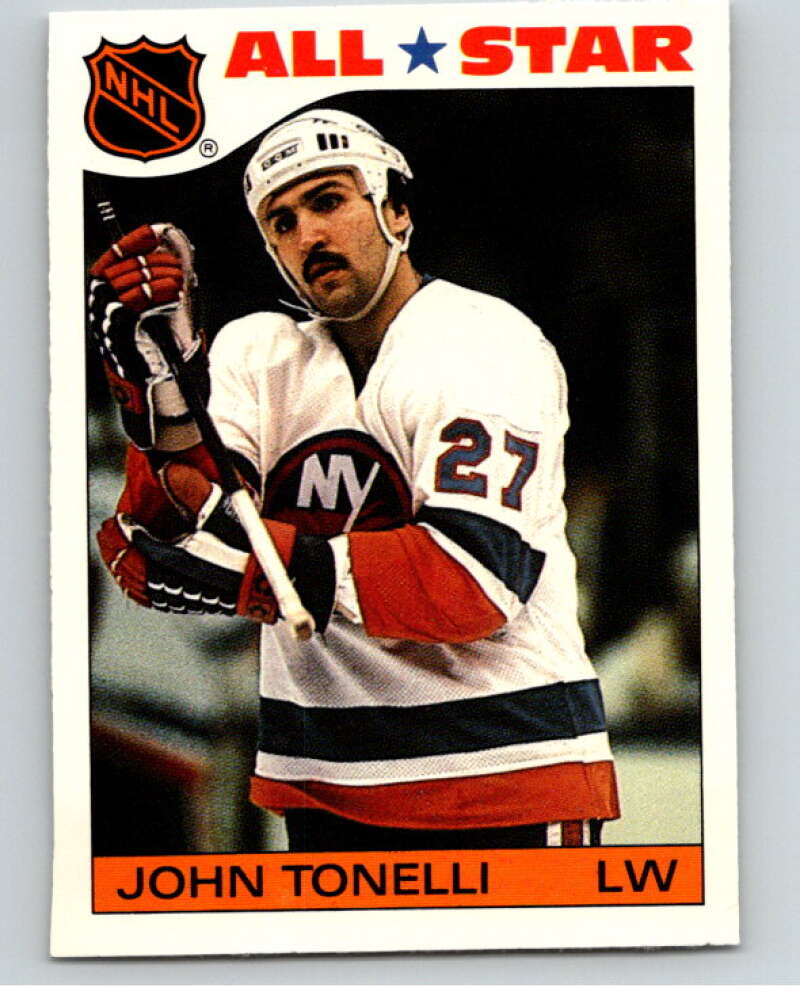 1985-86 Topps Sticker Inserts #7 John Tonelli New York Islanders V52749 Image 1