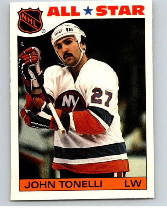 1985-86 Topps Sticker Inserts #7 John Tonelli  New York Islanders  V52749 Image 1