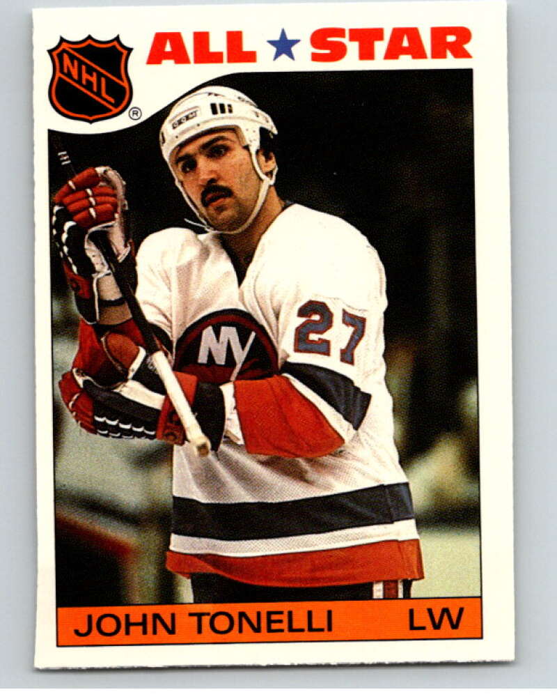 1985-86 Topps Sticker Inserts #7 John Tonelli New York Islanders V52750 Image 1