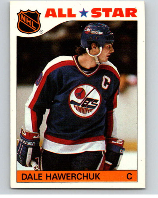 1985-86 Topps Sticker Inserts #8 Dale Hawerchuk  Winnipeg Jets  V52751 Image 1