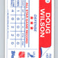 1985-86 Topps Sticker Inserts #11 Doug Wilson  Chicago Blackhawks  V52766 Image 2
